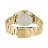 Casio Men's Watch, Black Dial Gold Stainless Steel Strap, MTP-V004G-1CUDF