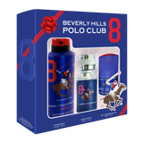 Beverly Hills Polo Club  Mastige 3pcs Set for Men EDT 50ml + Deo175ml + 50ml Roll On-8, BHPC7022