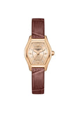 Lee Cooper Women's Analog Watch with Grey Dial and Brown Leather Band, LC08392.462