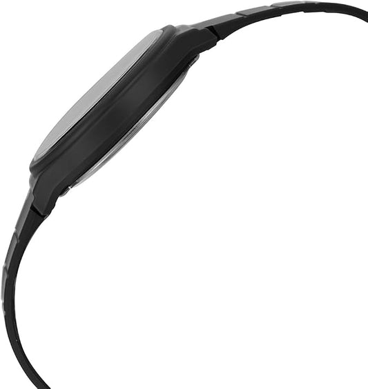 Casio Unisex Watch Analog Black Dial With Black Resin Band, MQ-24B-1BDF