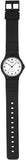 Casio, Men's Watch Analog, White Dial Black Resin Band, MQ-24-7BLDF product image