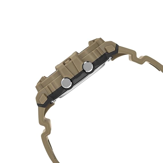 Casio Men's Watch Digital Dial with Brown Resin Band, WS-1700H-5AVDF