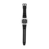 Casio Men's Watch Digital Dial Silver Case with Black Resin Strap, W-218HM-7AVDF