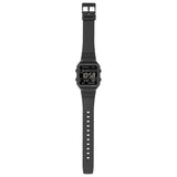 Casio Men's Digital Black Dial Watch With Black Resin Band, W-221H-1BVDF
