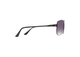 Fastrack Men's Navigator Sunglasses, Purple Lens, UV protected, M197BK4 - image 3