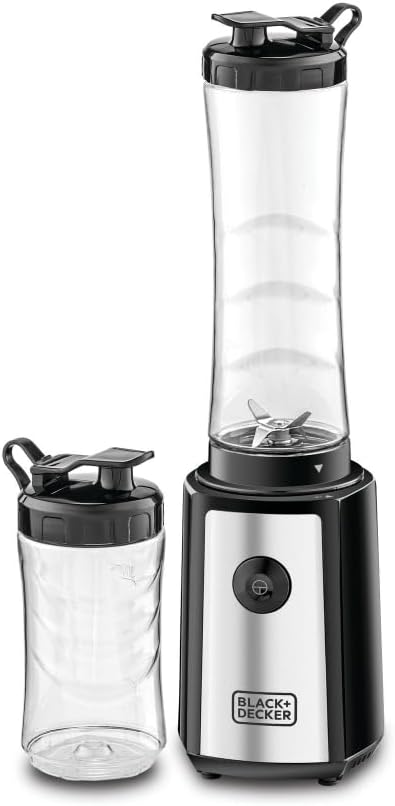 Black+Decker, 300W Personal Compact Sports Blender Smoothie Maker, SBX300 Blender BL-SBX300