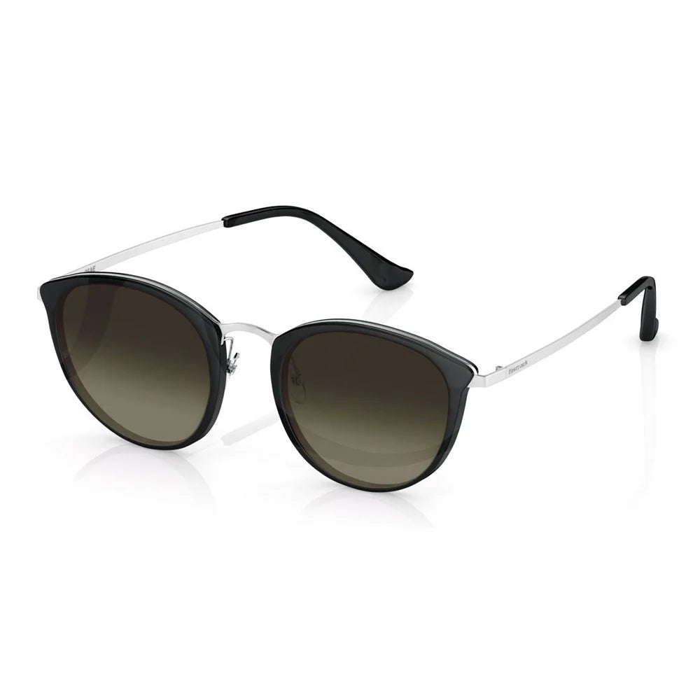 Fastrack C084BK1F Sunglasses Fastrack Women's Sunglasses, Black Lens, UV protected, C084BK1F
