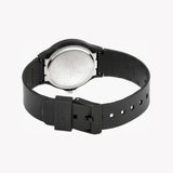 Casio Men's Watch Analog, White Dial Black Resin Strap, MQ-24-7B3DF
