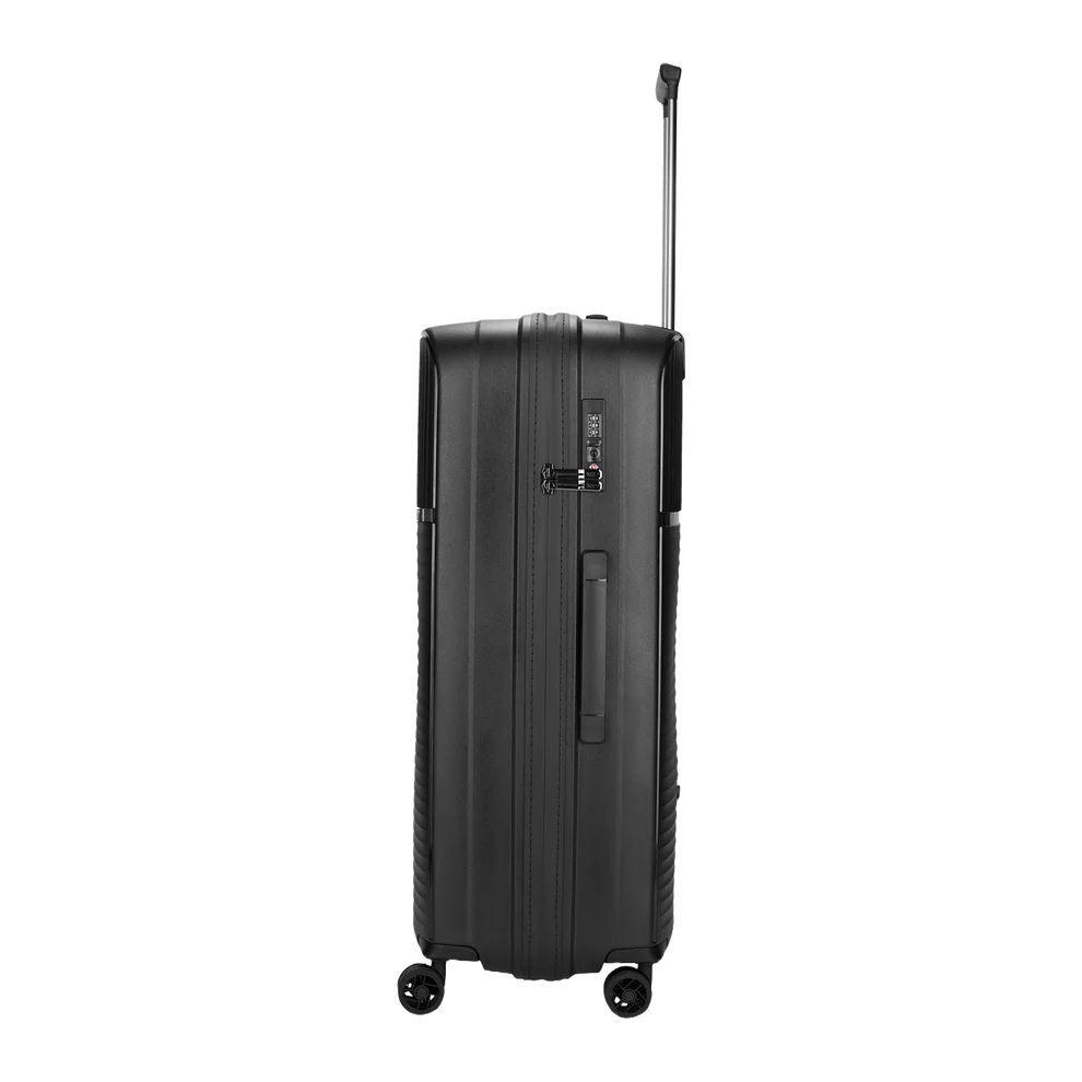 VIP Airtron 55cm Hard Case Hard Trolley 360° Jet Black, AIRTON55BLK