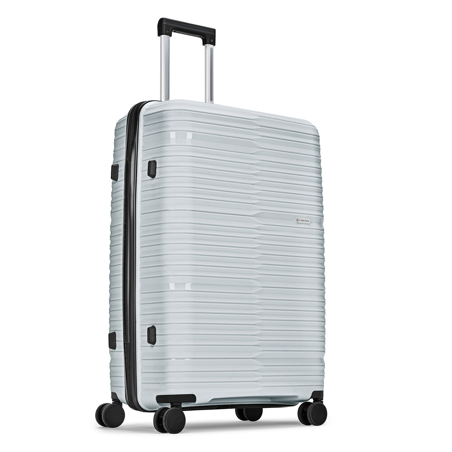 Carlton Alton 76cm 8 Wheel Hard Top Trolley-Grey, ALTON76GY