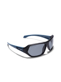 Fastrack Men's Sunglasses, Grey / Black Lens, UV protected, P322BK3PV