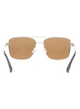 Fastrack Men's Sunglasses, Brown Lens, Polarised, M8037BR2PV