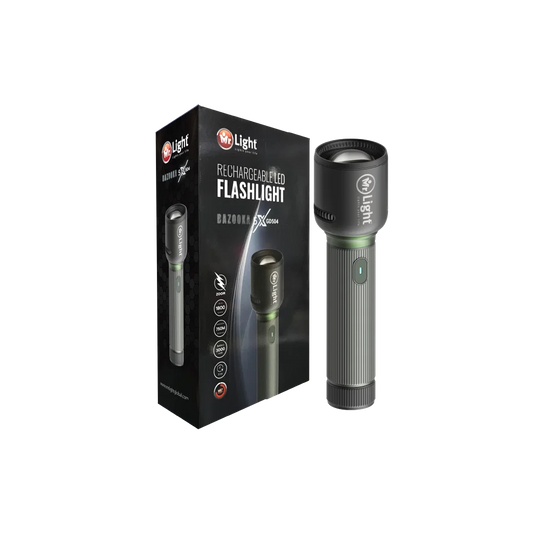 Mr.Light Bazooka Rechargeable Flashlight, BAZOOKA5XGD504 Mr.Light Flashlight BAZOOKA5XGD504