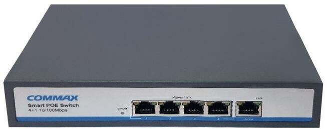 Commax Home IoT 4Port PoW Switch, CIOTH4L2