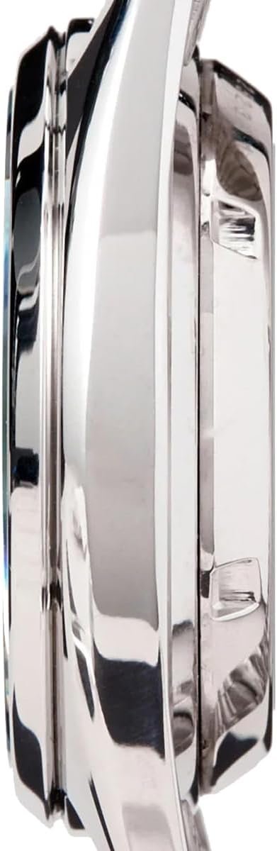 Seiko Men's Mechanical Watch Analog, Blue Dial Silver Stainless Band, SNXS77K