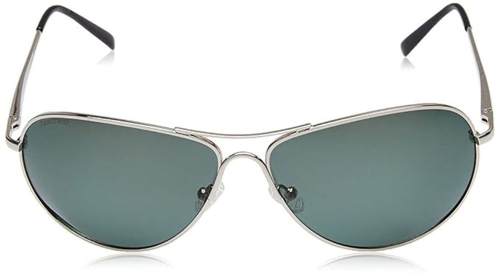 Fastrack Men's Pilot Sunglasses, Green Lens, UV protected, M050GR3