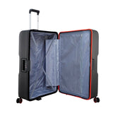 VIP Maestro 8 Wheel 55cm Hard Top Trolley Black, MAESTRO55BLK