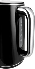 Black+Decker 1.7L Double Wall, Touch Screen Cordless Digital Kettle-2200W, JCD200