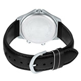 Casio, Men's Watch Analog-Digital, Black Dial Black Leather Band, MTP-VC01L-1EUDF