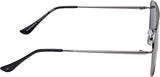 Fastrack Unisex Aviator Sunglasses, Grey Lens, Polarised and UV protected, M253GY10P - image 3