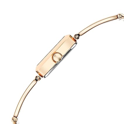 Titan Raga Ethereal Quartz Analog  Women's watch with White Mother Of Pearl Dial and Rose Gold Stainless Steel Strap, 95300WM01