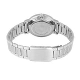 Casio Women's Watch Analog Black Dial with Silver Stainless Steel Band, LTP-VT04D-1ADF