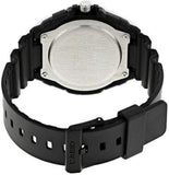 Casio, Menâ€™s Watch Analog, Blue Dial Black Resin Band, MWA-100H-2AVDF