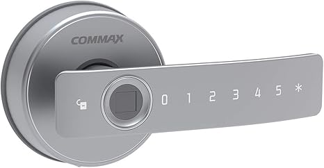 Commax Smart Door Lock, with Pin Number and Finger Access , CDL-800WL