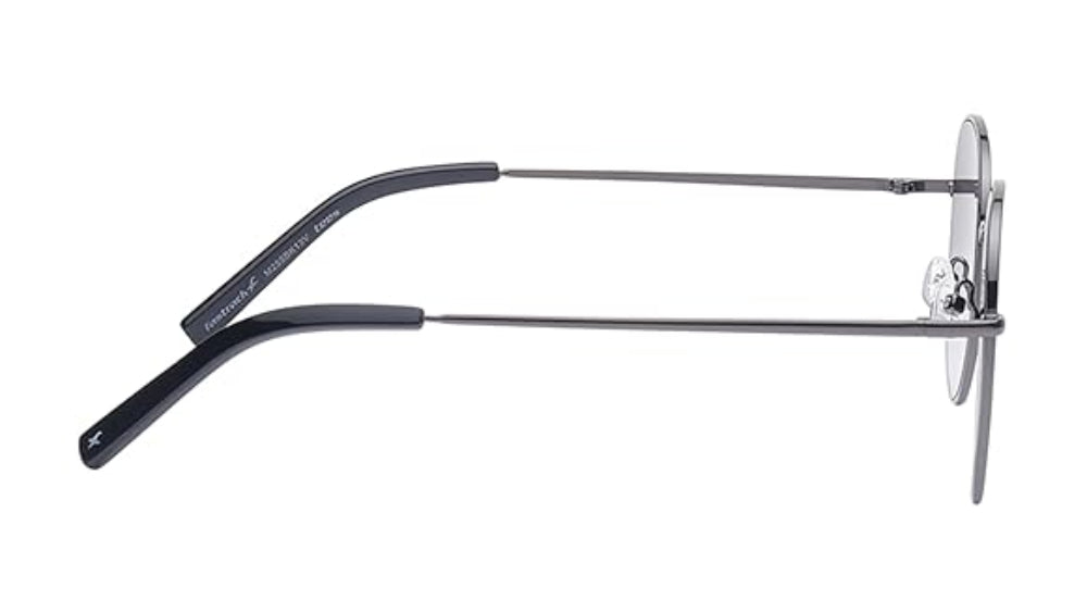 Fastrack Unisex Round Sunglasses, Grey Lens, UV protected, M255GY7 - image 3