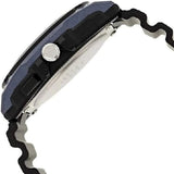 Casio, Menâ€™s Watch Analog, Blue Dial Black Resin Band, MWA-100H-2AVDF