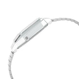 Casio Vintage Unisex Watch Analog-Digital Pastel Dial With Silver Stainless Steel Band, AQ-800E-3ADF