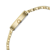 Titan Raga Spotlight Women's Quartz Analog Watch, Tiffany Blue Dial, Gold Metal Strap, TI-95430YM01