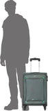 VIP 57cm, 4 Wheel Soft Casing Cabin Trolley, Grey, STAPPL57GR