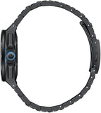 Quantum Men's Chronograph Watch Black Dial Black Metal Band, PWG1283.650