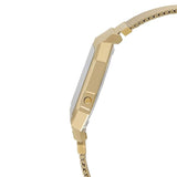 Casio Unisex Watch Vintage Collection Digital, Gold Dial Gold Stainless Steel Strap, A700WMG-9ADF