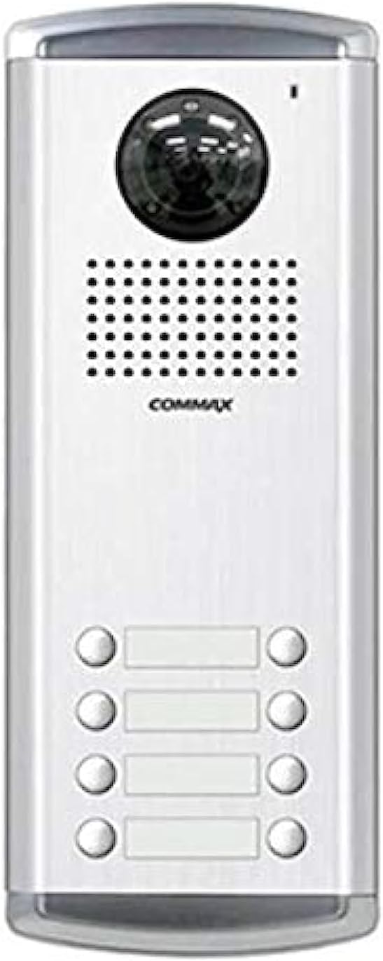 Commax Fine View Video Door Bell Camera, 8 Button Panel, DRC-8AC2