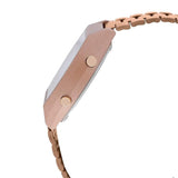 Casio Unisex Watch Vintage Collection Digital, Rose Gold Dial Rose Gold Stainless Steel Strap, B640WC-5ADF