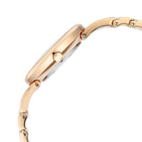 Titan Titan Women's Quartz Analog Watch, Mother Of Pearl Dial, Gold Stainless Steel Strap, TI-2810WM03