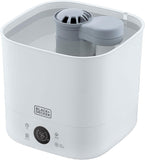 Black+Decker 4L Digital Humidifier for Rooms up to 40m², White, HM4250-B5