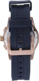 Quantum Men's Watch Analog Blue Dial with Blue Silicone Band, ADG991.499