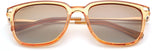 Fastrack Men's Square Sunglasses, Brown Lens, Polarised and UV protected, C0101BR6PV - image 2