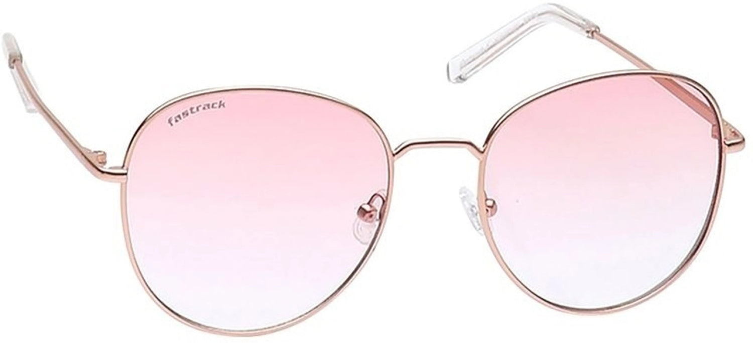 Fastrack Unisex Sunglasses, Pink Lens, UV protected, M255PK9 - image 4