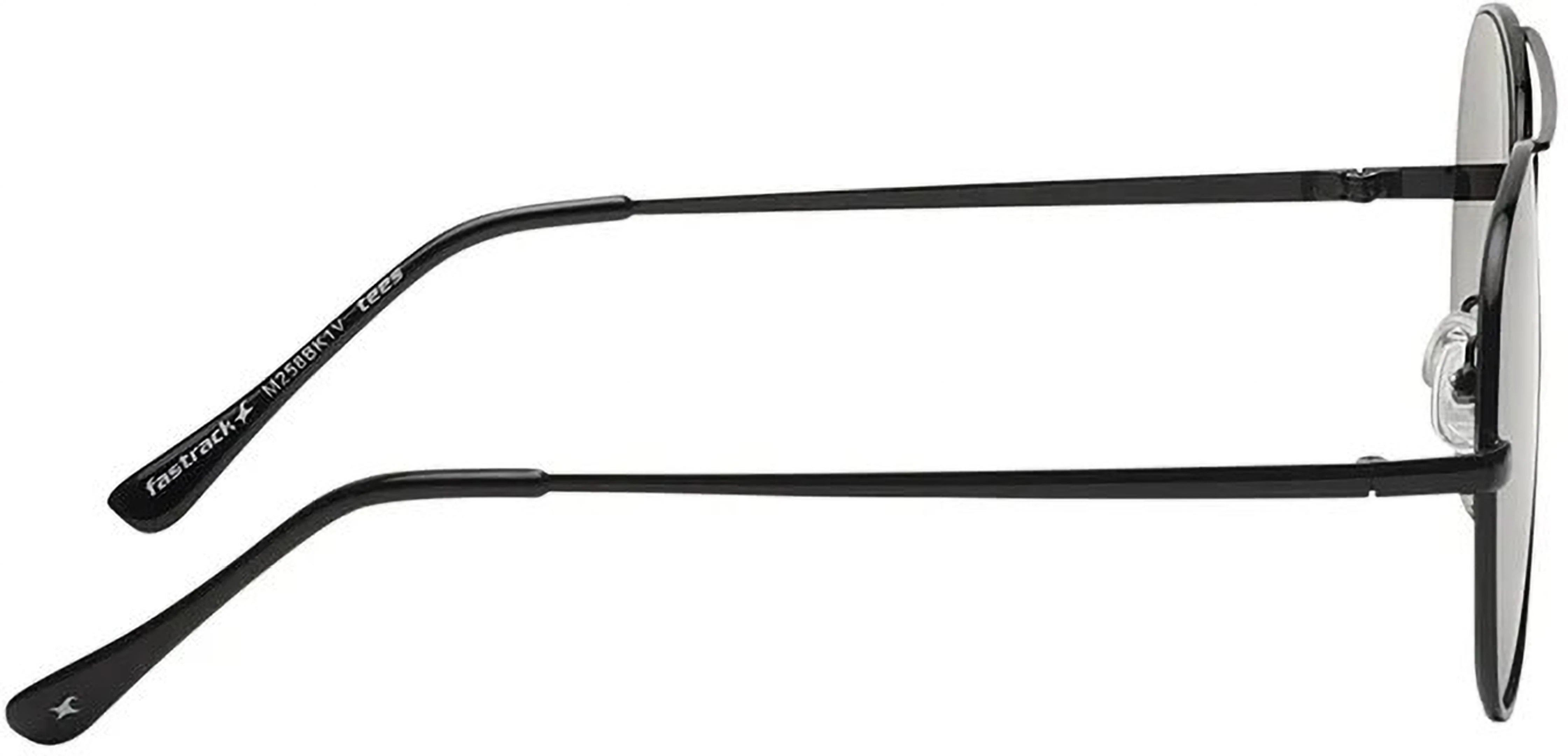 Fastrack Men's Aviator Sunglasses, Black Lens, UV protected, M258BK1 - image 3