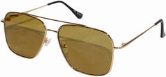 Fastrack Unisex Retro Square Sunglasses, M253GR3