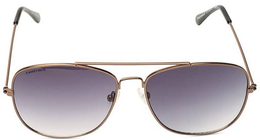 Fastrack Unisex Navigator Sunglasses, Grey Lens, UV protected, M254BK4