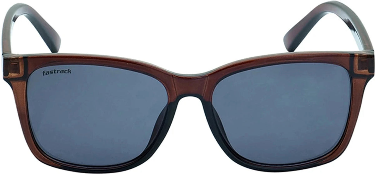 Fastrack Women's Sunglasses, Blue Lens, UV protected, P474GY1
