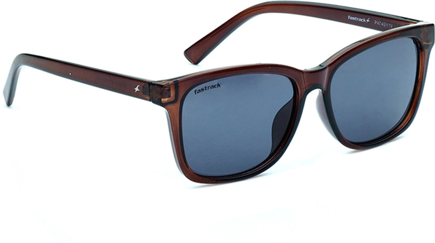 Fastrack Women's Sunglasses, Blue Lens, UV protected, P474GY1 - image 4