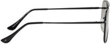 Fastrack Men's Square Sunglasses, Grey Lens, UV protected, M253BK1 - image 4