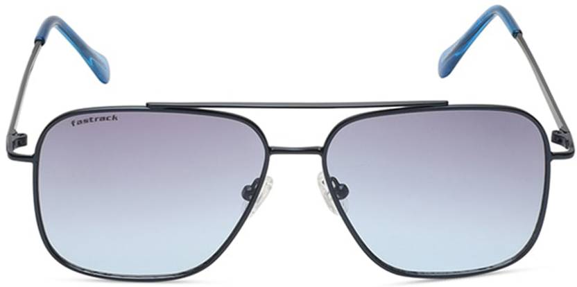 Fastrack, Men's Square Sunglasses, Blue, M253BU2