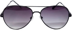 Fastrack, Unisex Aviator Sunglasses, Black, M258BK2